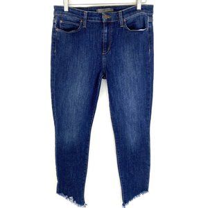 Joes Jeans Flawless The Icon Mid Rise Skinny Ankle Blue Jeans‎ in Lorna Size 31